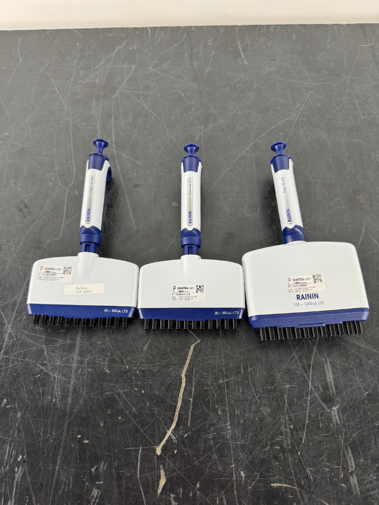 Image of Rainin Pipe-Lite XLS Multichannel Pipettes - Quantity 3